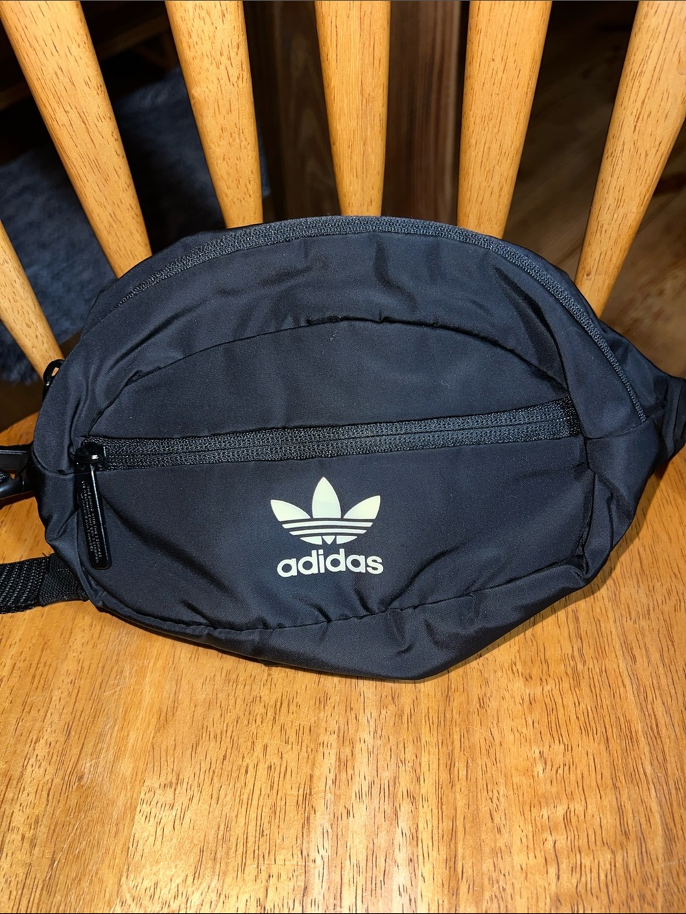 Adidas Originals National Waist Bag/Fanny Pack Black/White Unisex